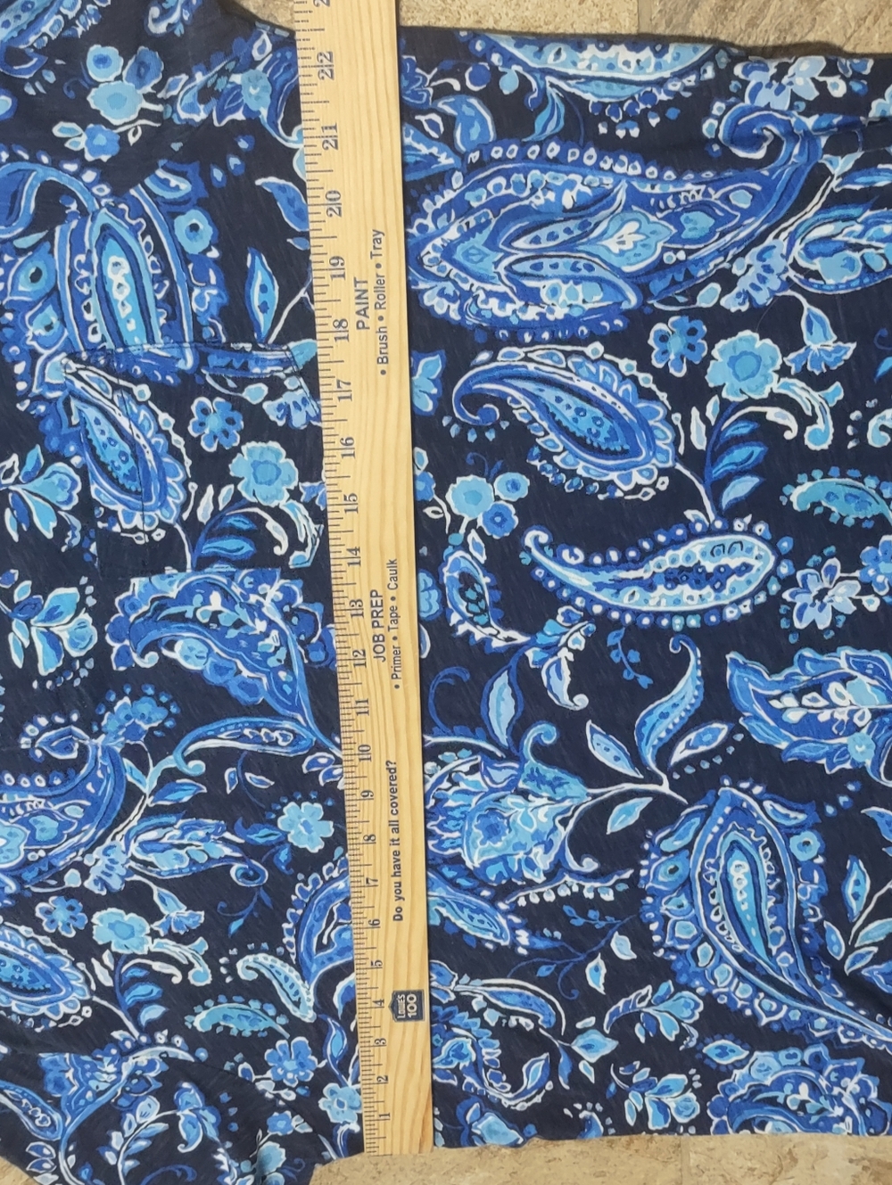 Polo by Ralph Lauren Blue Paisley Polo Shirt Large - Picture 4 of 7